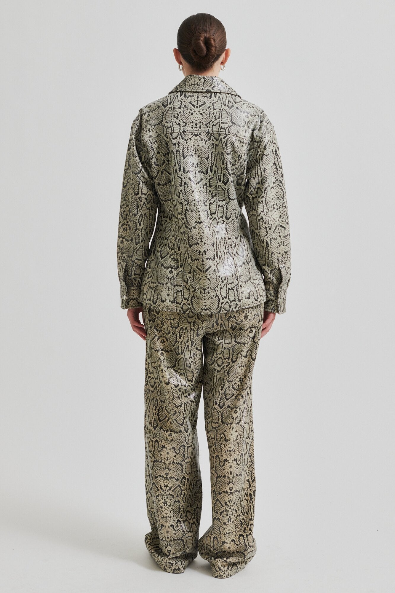 Devon læderskjorte - Summer Sand